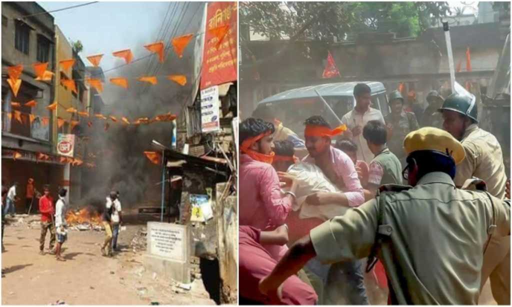 बंगालमध्ये राजकीय हिंसाचाराला सुरवात