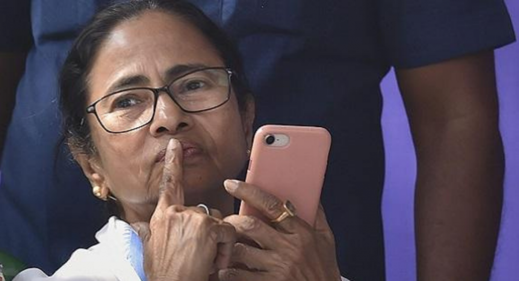 पराभवाच्या भीतीने ममता बॅनर्जी त्रस्त, भाजपा कार्यकर्त्याला फोन करून मदतीची विनवणी