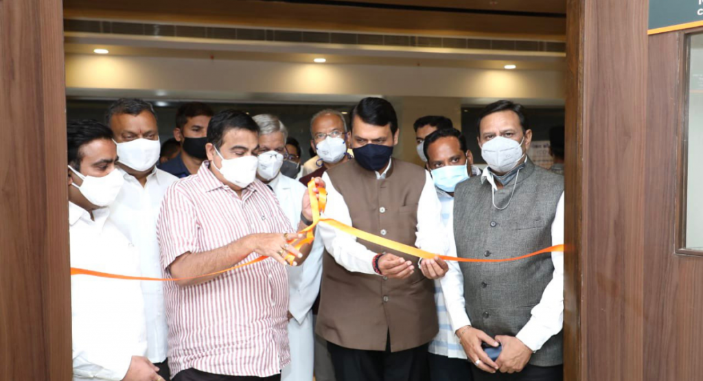 नागपूरच्या राष्ट्रीय कर्करोग संस्थेत १०० खाटांचे कोविड सेंटर