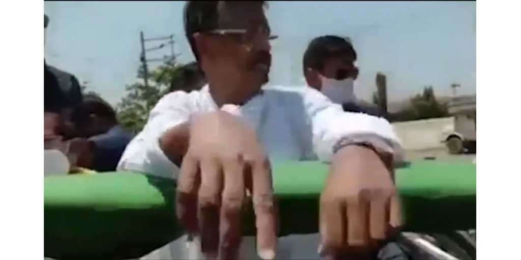 तृणमुलच्या नेत्याचा धमकावतानाचा व्हिडिओ प्रसिद्ध