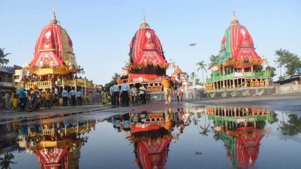 जगन्नाथाच्या रथयात्रेला प्रारंभ