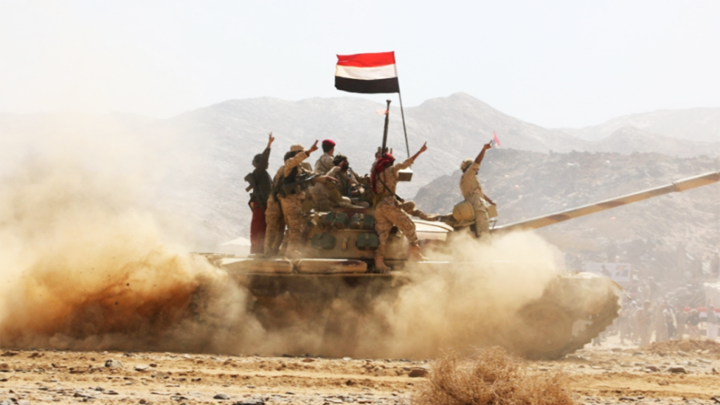 येमेनच्या सैन्यावर मोठा हल्ला