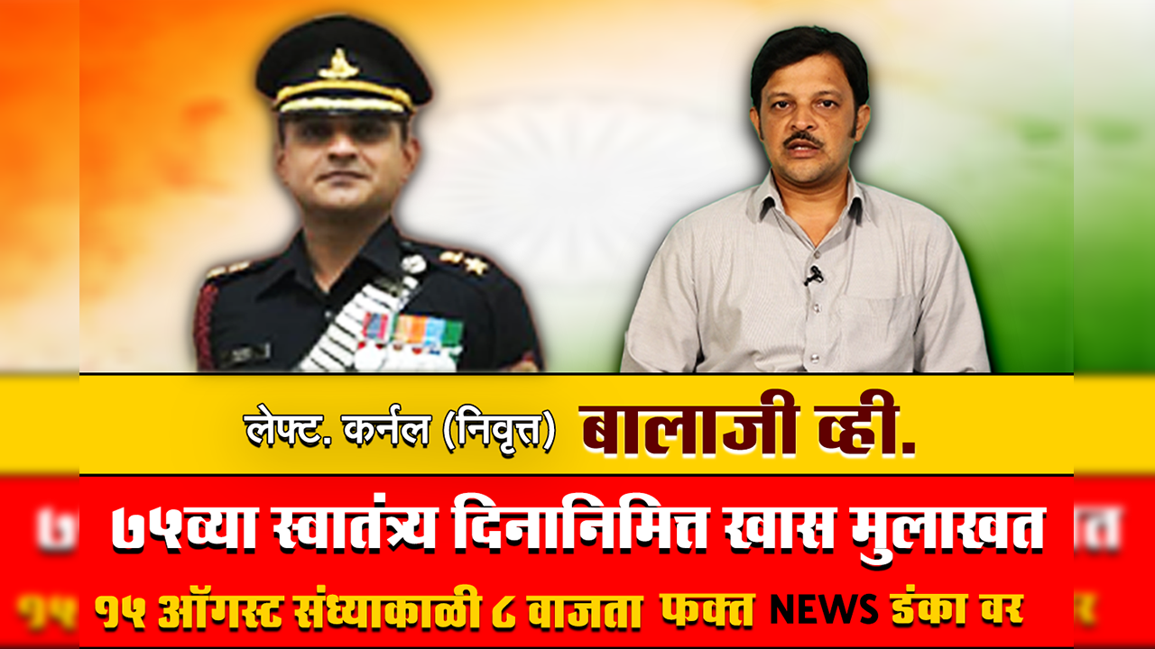Interview Of Lft Col Balaji V