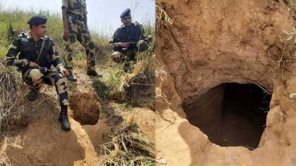 जम्मू-काश्मीरमध्ये सीमेलगत आढळले भुयार