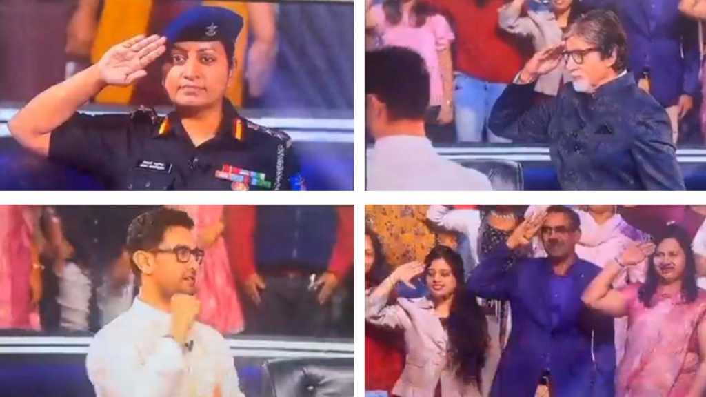 आमिर खानने ‘तिला’ का सॅल्यूट केला नाही?