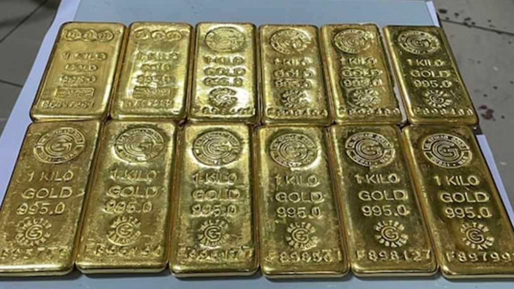 मुंबई विमानतळावरून ६ कोटींच सोनं जप्त