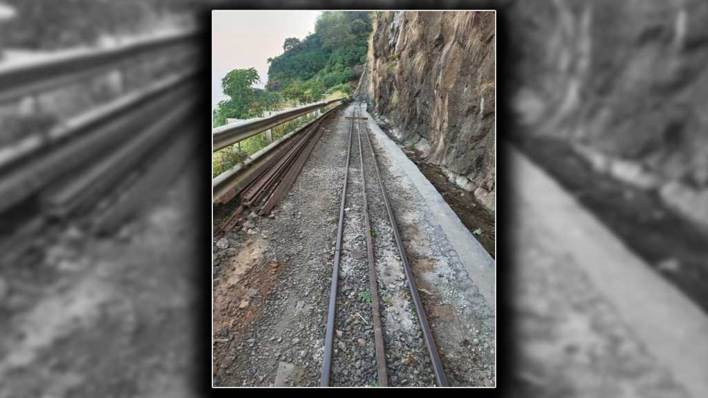 मिनीटॉय ट्रेनची शिट्टी ३ वर्षानी वाजली पण अनर्थ टळला