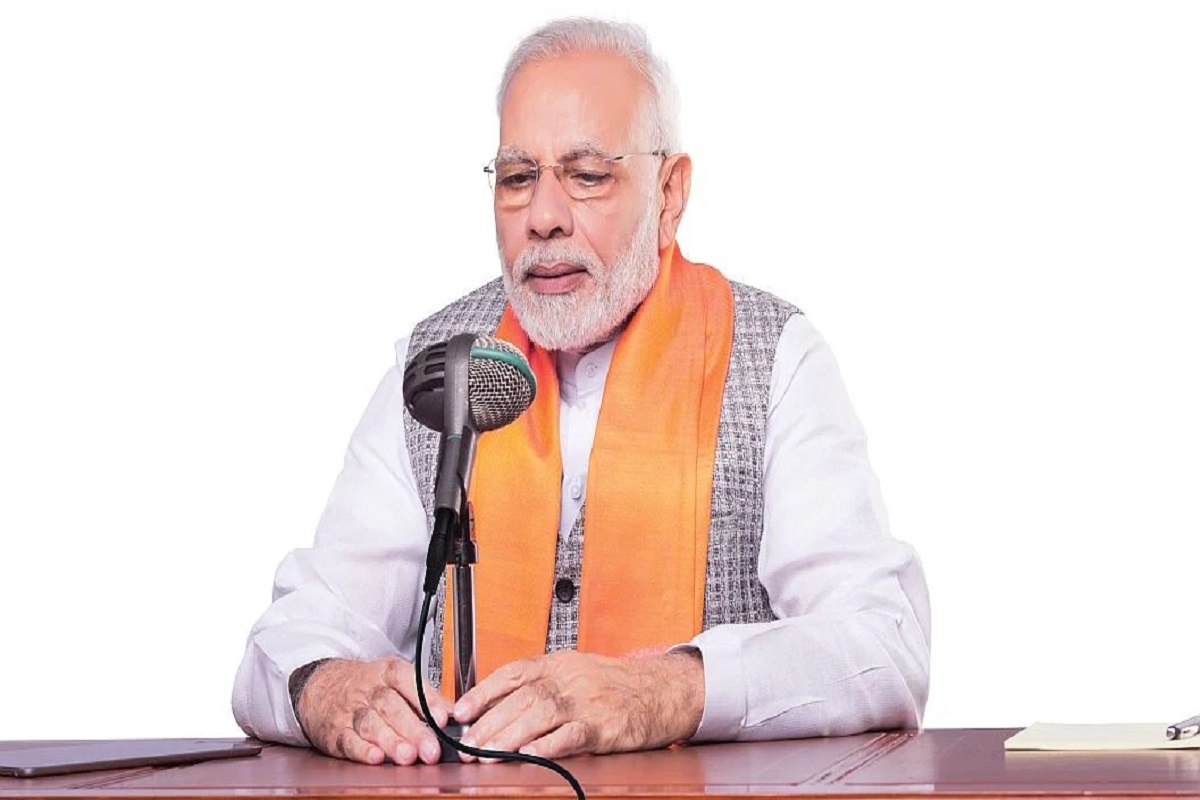 Pm Modi Praises Winners Of Lori Deshbhakti Geet Rangoli Art