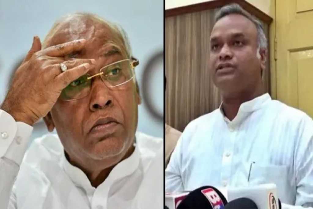 मल्लिकार्जुन खर्गेंचे पुत्र प्रियांक खर्गे म्हणतात, गोरक्षांना लाथ मारा ,तुरुंगात टाका !