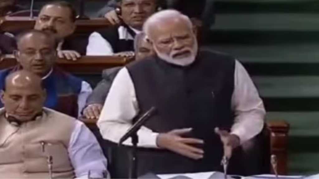 पाच वर्षांपूर्वी पंतप्रधानांनी २०२३च्या अविश्वास प्रस्तावाची भविष्यवाणी केली होती…