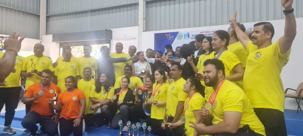 राष्ट्रीय पॉवरलिफ्टिंग स्पर्धेत महाराष्ट्राला अंतिम विजेतेपद