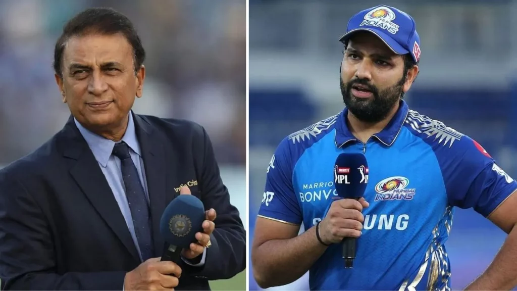 गावस्कर रोहित शर्माच्या कप्तानीवर नाराज