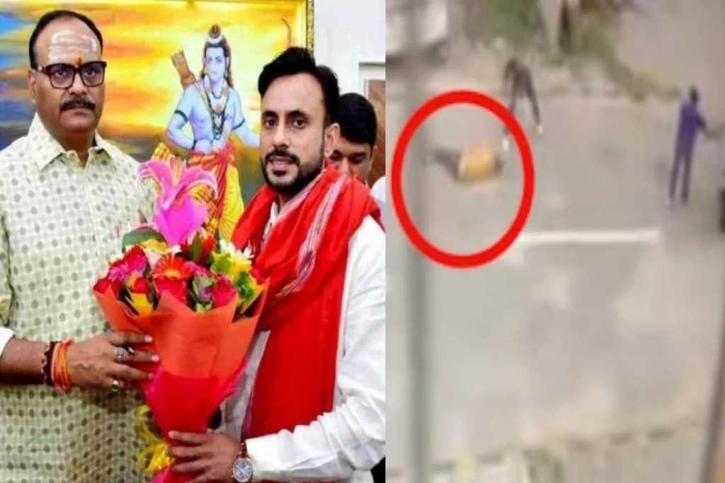 मुरादाबादमध्ये भाजप नेत्याला भर रस्त्यात चालताना घातल्या गोळ्या