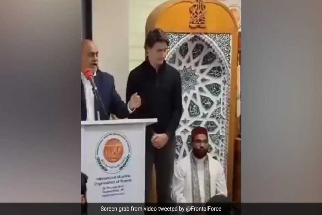 कॅनडाचे पंतप्रधान ट्रुडो यांची हुर्यो!