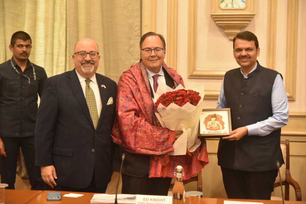 उद्योग उभारणीसाठी ‘युएसआयबीसी’शी सहकार्य अधिक दृढ करणार