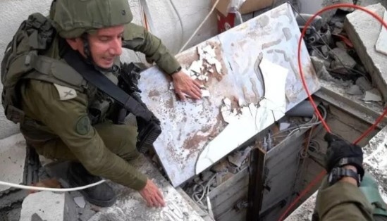 गाझातील रुग्णालयाखाली हमासची भुयारे आणि शस्त्रसाठा