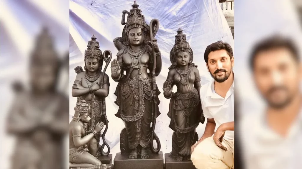 अरुण योगीराज यांनी कोरलेल्या मुर्तीवरच अभिषेक होणार!