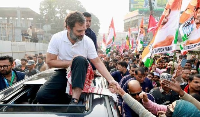 राहुल गांधींच्या रोड शो मध्ये ‘हात’चलाखी; चोरांनी पावणेचार लाखाचा ऐवज लुटला