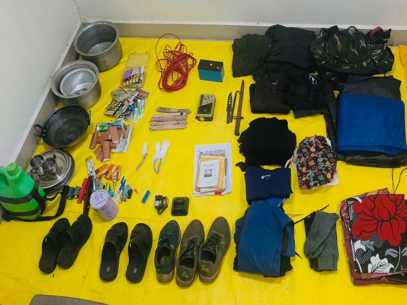 गडचिरोली पोलिसांची कारवाई; महाराष्ट्र- छत्तीसगड सीमेवरील माओवादी कॅम्प उद्ध्वस्त