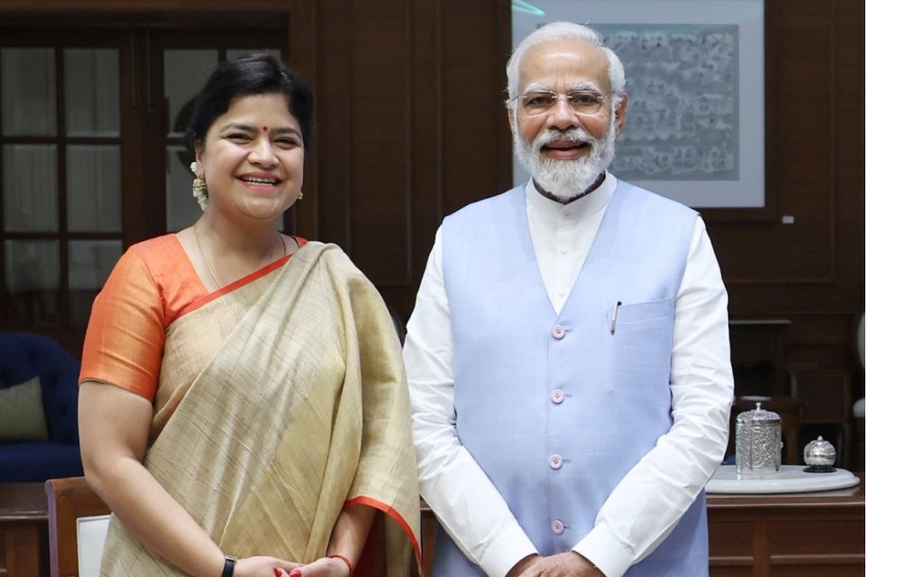 मला संधी दिल्याबद्दल पंतप्रधान मोदींचे धन्यवाद!