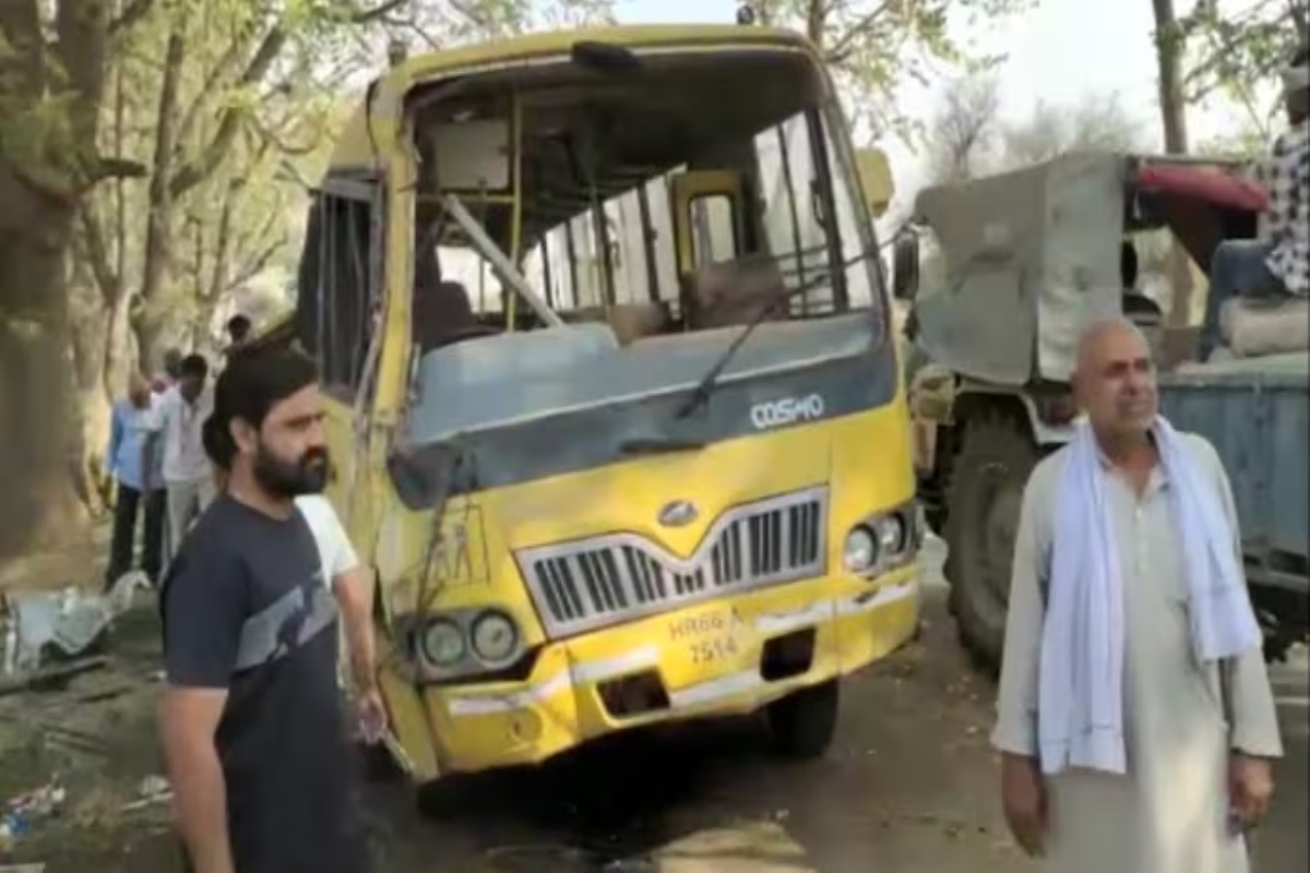 6 Dead After School Bus Carrying Children Overturns In Haryana