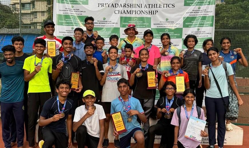 ‘ठाणे म्युनिसिपल कॉर्पोरेशन अथलेटिक्स’च्या खेळाडूंची दमदार कामगिरी!