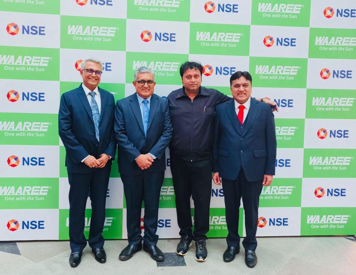 Waree Precious Waree Energy Make Investers Happy After First Day Opening At Bse And Nse