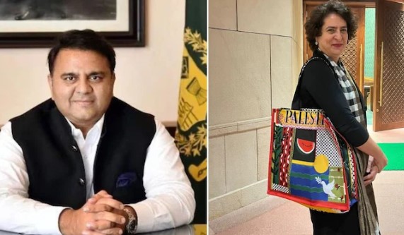 ‘पॅलेस्टाईन’ बॅग घेणाऱ्या प्रियांका वाड्रांवर पाकिस्तान खुश!