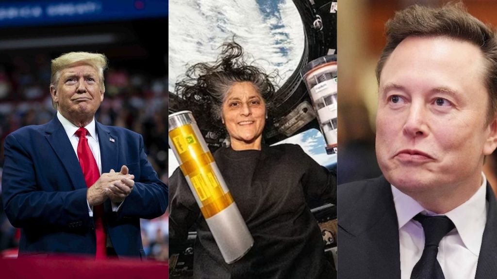 सुनीता विल्यम्स यांच्या घरवापसीसाठी ट्रम्प यांनी स्पेसएक्सकडे मागितली मदत