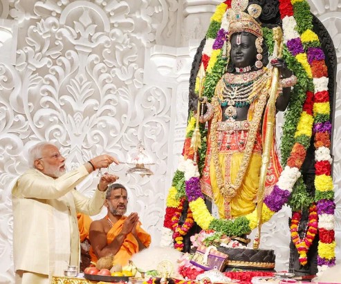 रामलल्लांच्या प्राणप्रतिष्ठेची वर्षपूर्ती; याचं दिवशी करोडो हिंदूंची झाली होती स्वप्नपूर्ती!