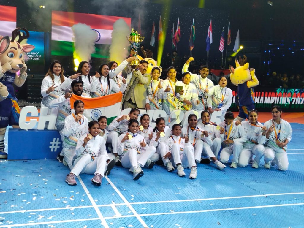 भारत ठरला पहिल्या खोखो विश्वचषकाचा विजेता;  पुरुष-महिला संघांनी जिंकली फायनल