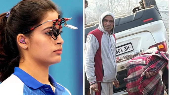 ऑलिम्पिक पदक विजेती मनू भाकरवर दु:खाचा डोंगर, मामा-आजीचा अपघातात मृत्यू!
