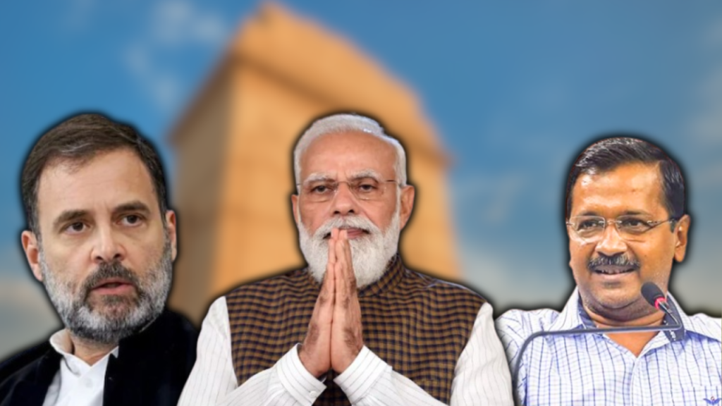 दिल्लीचे तख्त कोण राखणार? सुरुवातीच्या कलांमध्ये भाजपाची मुसंडी