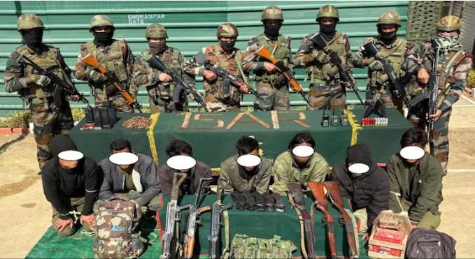 मणिपूरमध्ये दोन दिवसात अकरा दहशतवाद्यांना अटक!