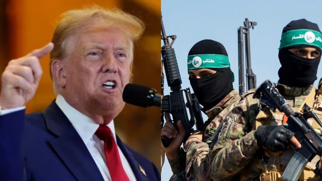 ट्रम्प यांचा हमासला अंतिम इशारा; ओलिसांना सोडा नाहीतर तुमचा अंत निश्चित!