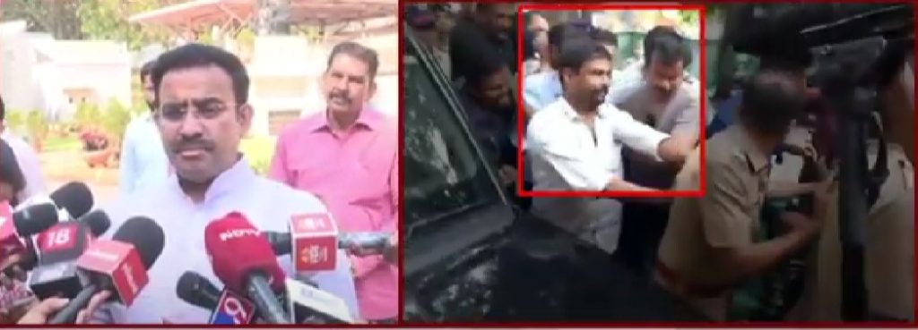 तेलंगणामध्ये काँग्रेसच्याच एका नेत्याकडे कोरटकर लपून होता!