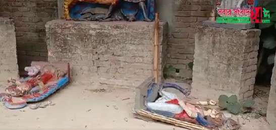 बांगलादेशात कट्टरवाद्यांकडून दुर्गा मातेच्या मूर्तींची तोडफोड!