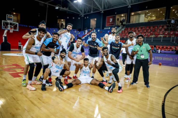 भारतने फीबा विश्व कप क्वालीफायर 2027 साठी केले तिकीट बुक