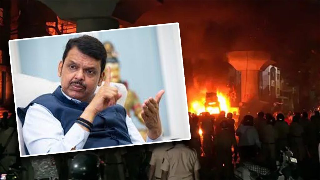 नागपूरची घटना सुनियोजित, ट्रॉलीभर दगड, मोठ्या प्रमाणात शस्त्रे जप्त!