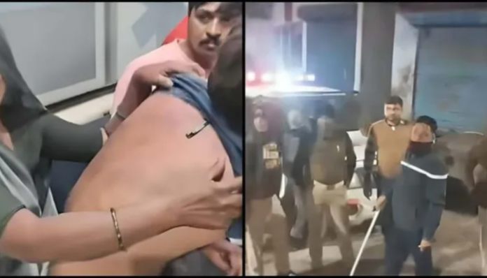 भारताच्या विजयाचा आनंद साजरा करताना मुस्लिम जमावाचा हिंदूंवर हल्ला