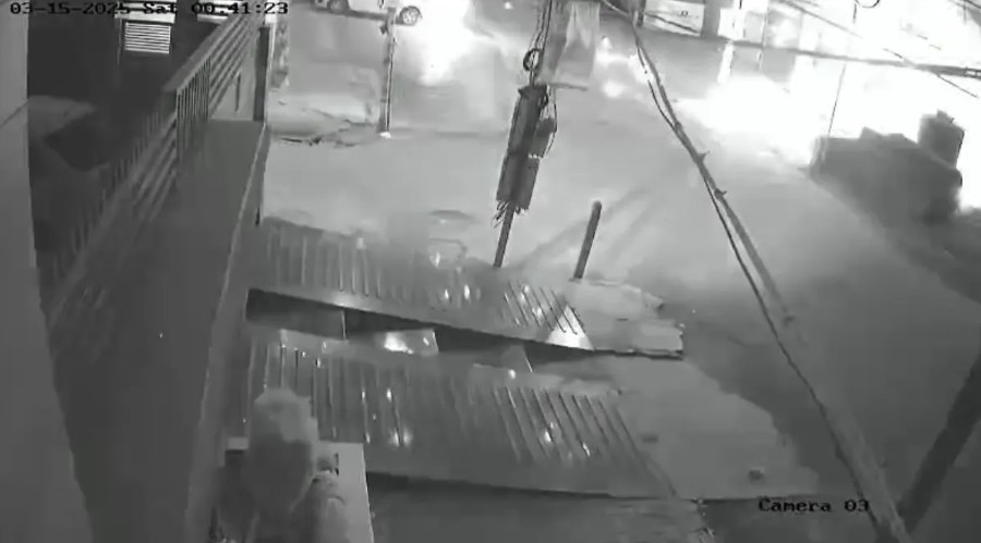 पंजाब: दुचाकीवरून आलेल्या दोन तरुणांचा मंदिरावर ग्रेनेड हल्ला!