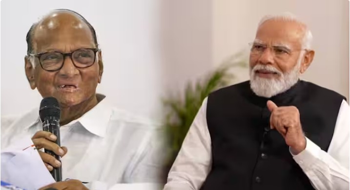 शरद पवारांचे पंतप्रधान मोदींना पत्र, कौतुक करत मानले आभार!