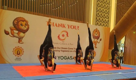 एशियन योगासन स्पोर्ट्स चॅम्पियनशिपसाठी सोनीपत येथे ट्रायल सुरू