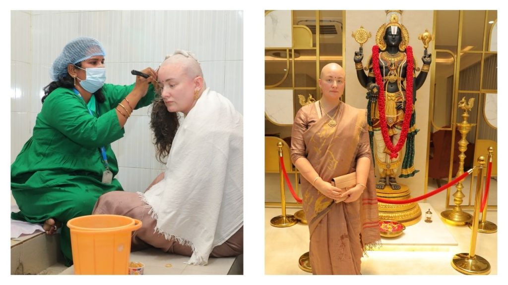 पवन कल्याण यांच्या पत्नीने तिरुमला मंदिरात केले केस दान; काय आहे कारण?