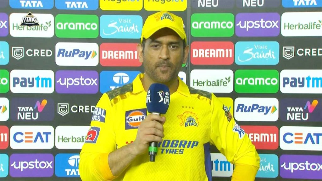 हैदराबादविरुद्धच्या पराभवानंतर धोनी म्हणाला – आम्ही १५-२० धावांनी मागे होतो