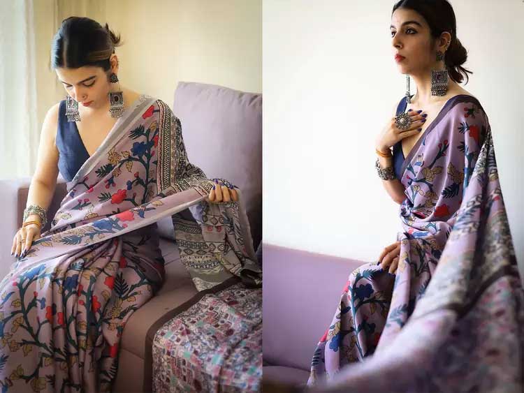 Studd Muffyn Raatkali Satin Georgette Saree