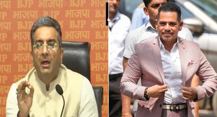 रॉबर्ट वाड्रा हे भू-माफिया, शेतकऱ्यांना लुटण्याची त्यांनी शपथ घेतलीय!