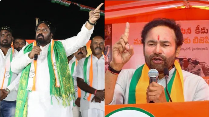 तेलंगणातील काँग्रेस नेत्याने गमावले संतुलन; केंद्रीय मंत्र्याला दिल्या शिव्या!