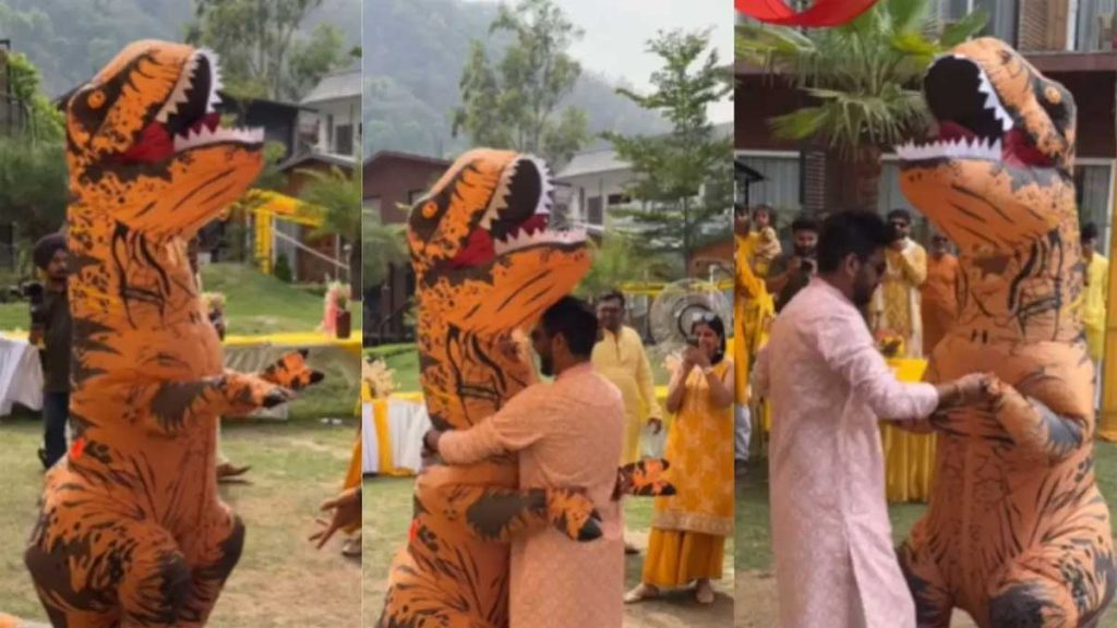 Viral Video : हळदीच्या कार्यक्रमात नवरीची एंट्रीने बसला सर्वांना धक्का