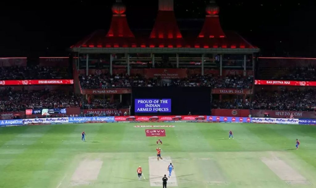 IPL 2025 : धर्मशाला येथे पंजाब किंग्ज आणि दिल्ली कॅपिटल्स यांच्यातील सामना रद्द